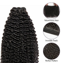 Too Easy Texture™ Kinky Curly 100% Virgin Human Hair Bundles 1pc / 3pcs - Limited Time Offer