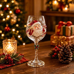 🎁Christmas 3D Wine Glass Collection Gift Box Set✨