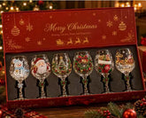 🎁Christmas 3D Wine Glass Collection Gift Box Set✨