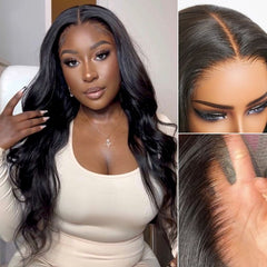 All-Day Comfort™ PartingMax 7x6 HD Lace Glueless Wig Soft Loose Wave Human Hair Wig Pre-Cut Lace - US Only