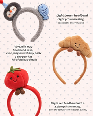 Funny 3D Doll Headband Set/3piece