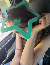 Oversized Hollow Star Hair Clip