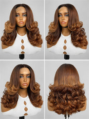 Custom Wig | PreMax 180% Density 14 Inch 13x4 / 5x5 HD Lace Custom Wig Pre-cut Lace