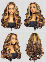 Custom Wig | PreMax 180% Density 18 Inch 5x5 Closure HD Lace Custom Wig Pre-cut Lace
