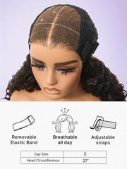 Custom Wig | PreMax 180% Density 14 Inch 13x4 / 5x5 HD Lace Custom Wig Pre-cut Lace