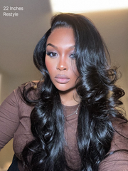 All-Day Comfort™ Wig PartingMax Glueless 7x6 Closure HD Lace Loose Body Wave Long Wig Pre-Cut Lace