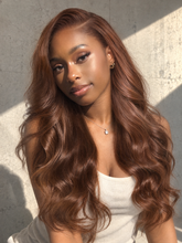 All-Day Comfort Wig 180% Density Chocolate Brown Loose Wave PartingMax Glueless 7x6 Closure HD Lace Wig Pre-Cut Lace