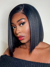 All-Day Comfort™ Wig Blunt Cut Bob Glueless Minimalist HD Lace Short Human Hair Wig Pre-Cut Lace