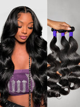 3pcs Body Wave / Water Wave / Deep Wave / Yaki Straight / Silky Straight 100% Virgin Human Hair Bundles