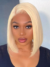 PreMax Wigs | Blonde 613 Silky Straight Glueless 5x5 Closure HD Lace Wig Pre-Cut Lace