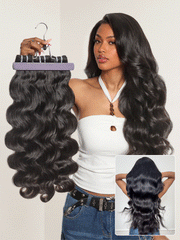 Originalive™ Bundles - Raw Virgin Human Hair Body Wave 100% Unprocessed Natural Soft Shiny Long-Lasting Hair Extensions US Only
