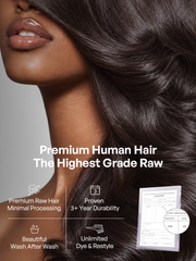 Originalive™ Bundles - Raw Virgin Human Hair Body Wave 100% Unprocessed Natural Soft Shiny Long-Lasting Hair Extensions US Only