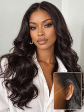 NatureMAX™ 250% Density Loose Wave Glueless Ear-to-ear 13x4 HD Lace Front High Density Wig Pre-Cut Lace Flexi-Fit Drawstring Cap