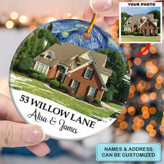 Home Sweet Home - Ceramic Ornament - Christmas Gift For Couples, Newlyweds, Family Members AGP0DH113