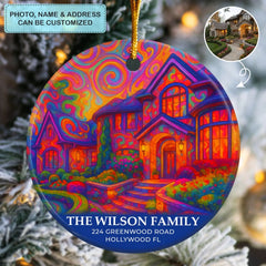 Home Of Light - Ceramic Ornament - Christmas Gift For Family Members - AGP0QQ049