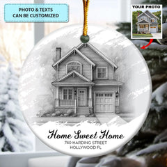 The Heart We Built - Ceramic Ornament - Christmas Gift For Family Members - AGP0QQ051
