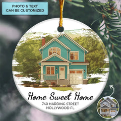 Echoes Of Home - Ceramic Ornament - Christmas Gift For Family Members - AGP0QQ048