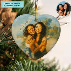 Better Together - Ceramic Ornament - Christmas Gift For Couple, Boyfriend, Girlfriend, Wife, Husband AGP0NL069