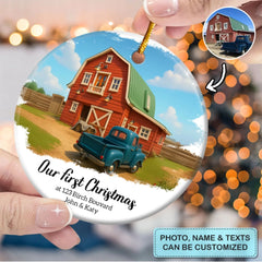 Farmstead Memories - Ceramic Ornament - Christmas Gift For Family Members - AGP0QQ052