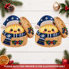 Christmas Dumpling - Personalized Custom Shape Mica Ornament - Christmas Gift For Kids, Friends