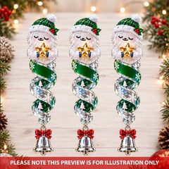 Christmas Yeti Spin - Personalized Custom Shape Mica Ornament - Christmas Gift For Family