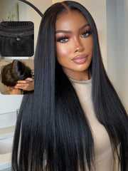 🔥Last days, 80% off:Wig 3.0 - HD Lace Glueless Yaki Straight Wig