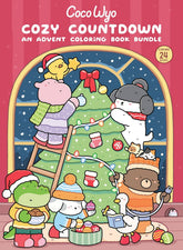 Cozy Countdown: An Advent Coloring Book Bundle
