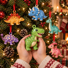 Adorable Dinosaur Ornament Gift Set NCU0HT130