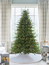 7.5' Alpine Fir Artificial Christmas Tree with 800 Warm White LED Lights