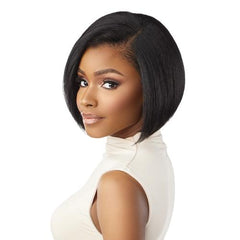 13X6 Glueless Kinky Bob 9" Lace Front Wig