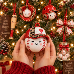 Baseball Mom Ornament Gift Set NCU0HT144