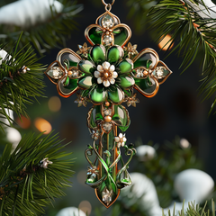 Bound by Grace Mica Ornament NCU0PT097