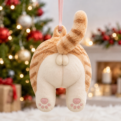 Cat Butt Mica Ornament NCU0TM049