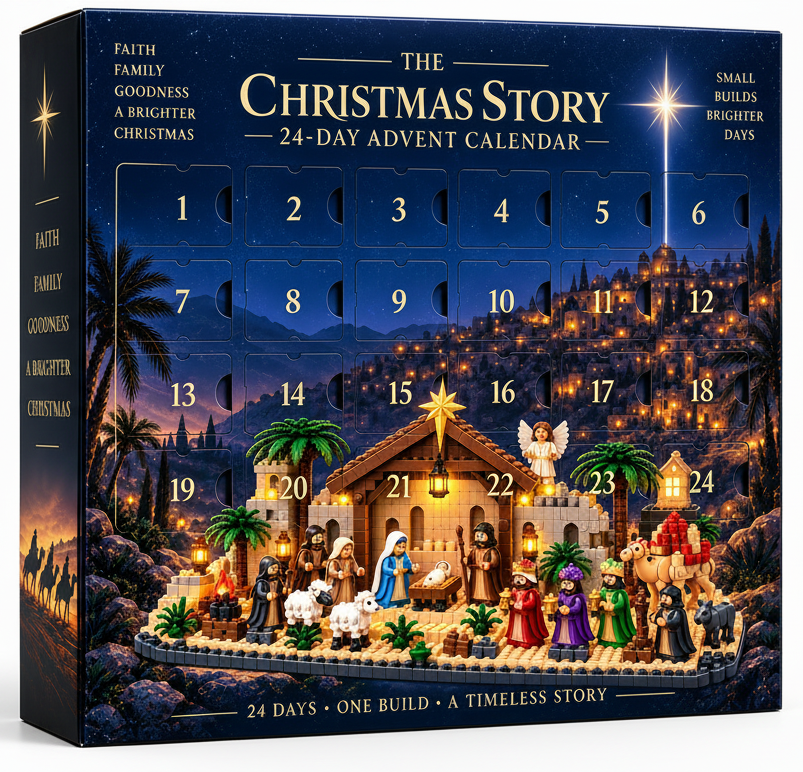 The Christmas Story 24-Day Nativity Advent Calendar - image 1