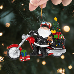 Christmas Magic Santa - Mica Ornament NCU0PD190