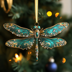 Dragonfly Wishes Mica Ornament NCU0VH050