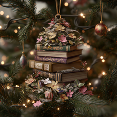 Enchanted Pages Mica Ornament NCU0PT062