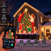 Christmas Glow Curtain
