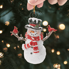 Snowy Smiles Charm - Mica Ornament NCU0PD184