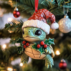 Turtle Tide Mica Ornament NCU0PT143