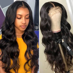 Body Wave 13x4 & 13x6 Lace Front Wig Pre-Plucked Natural Hairline