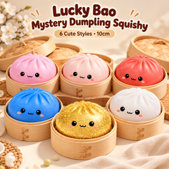 Lucky Bao Mystery Dumpling Squishy (10cm)