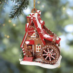 Gingerbread Wonderland Mica Ornament NCU0TL022