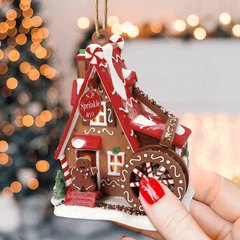 Gingerbread Wonderland Mica Ornament NCU0TL022