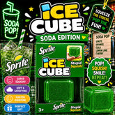 NeeDoh Nice Cube Sprite Soda Edition Squishy Fidget Stress Relief Toy Kids Gift