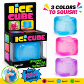 Squishy Ice Cube Fidget Toy: Slow Rise Sensory Stress Relief (Ages 3+)