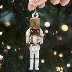 Jolly Nutcracker Mica Ornament NCU0TL033