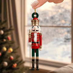 The Regal Nutcracker Mica Ornament NCU0TL034