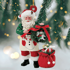 Santa's Bag of Surprises Mica Ornament NCU0TL041