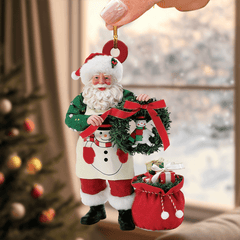 Santa's Bag of Surprises Mica Ornament NCU0TL041